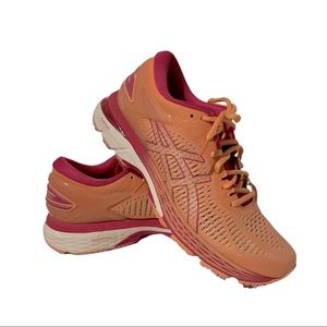 Asics Women’s Gel-Kayano 25 Running Shoes Mojave/White Size 8.5